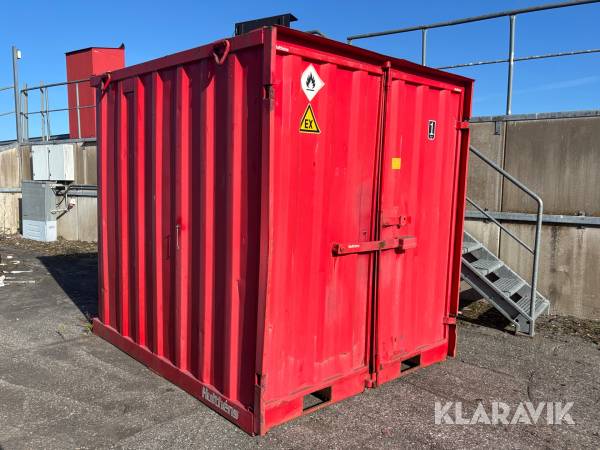 Container med farmatank