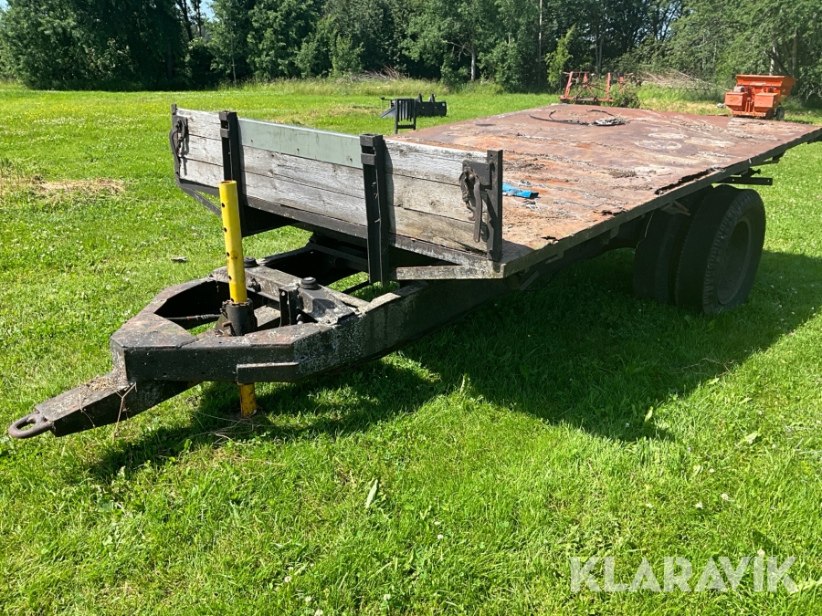 Traktorkärra med tipp 225x400
