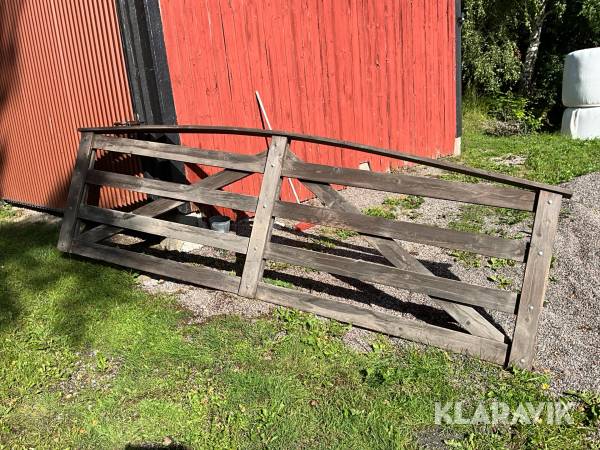 Gårdsgrind Lärkträ 3,6m