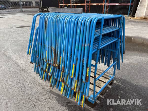 Gipsbockar med ställning ca 50 st