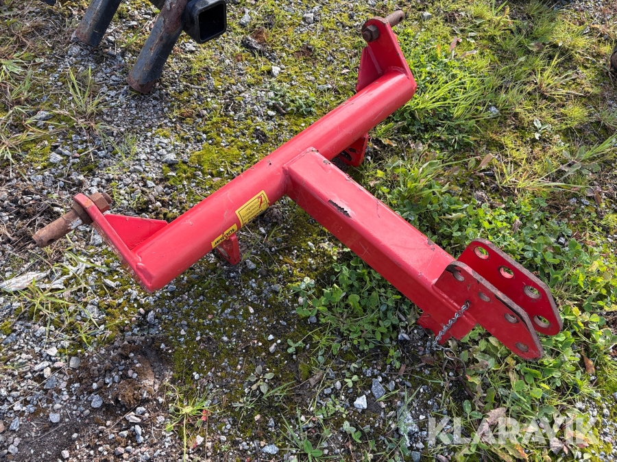 3-punktsfäste till sopvals