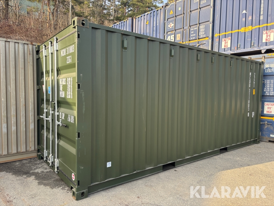 Container 20 fot 2026-årsmodell