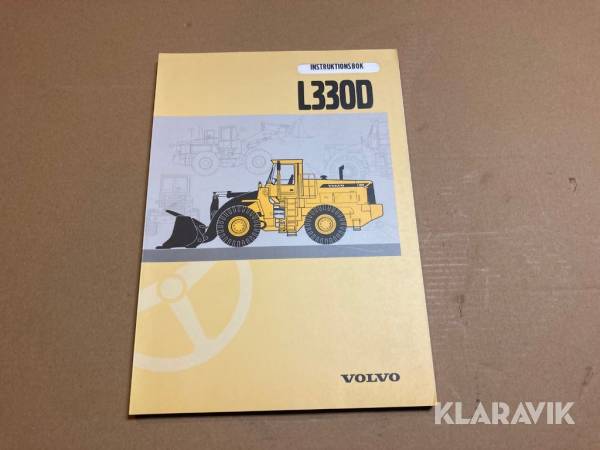 Instruktionsbok för Volvo L330D