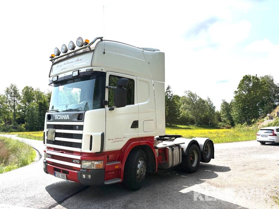 Dragbil Scania R124L 470 