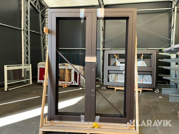 Aluminiumglasparti exklusive glas KPAB 1860x2440 2st