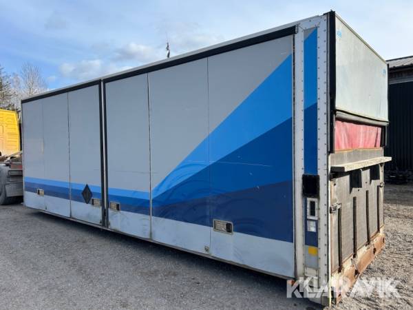 Skåp på lastväxlarram SKAB