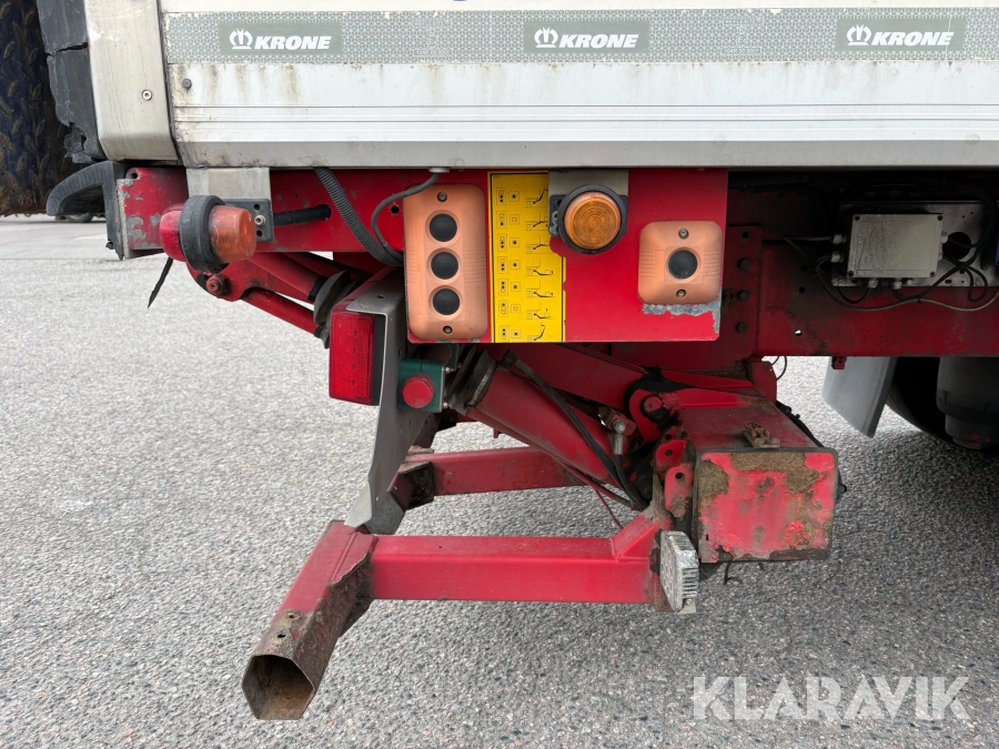 Lastbil Scania R580 med öppningsbar sida & bakgavellyft