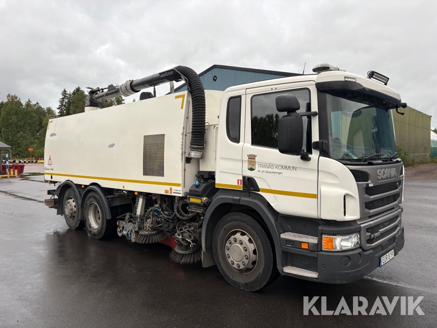 Sopmaskin Scania P360 Beam S 14000