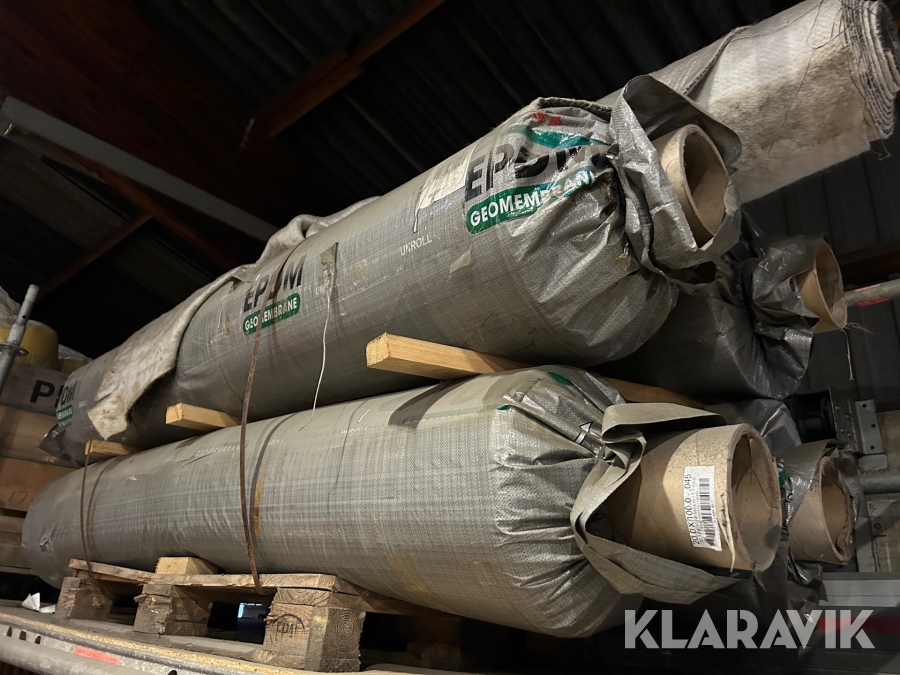 Gummimembranduk EPDM GeoGard Firestone 186 m2/rulle, 4 rullar
