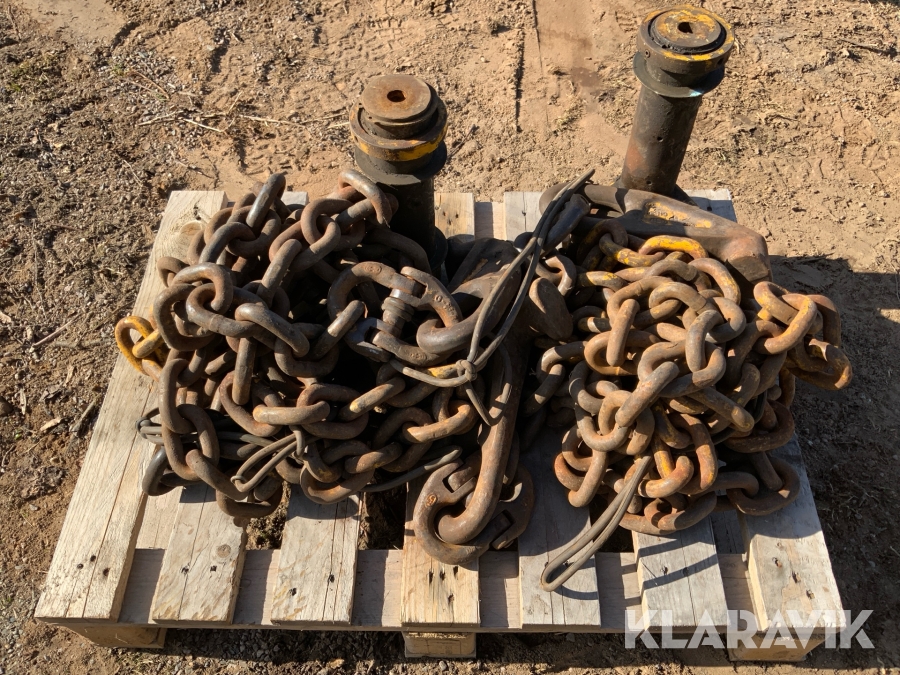 Lyftkättingar för sjöfartscontainer Hammarmaskin 2st