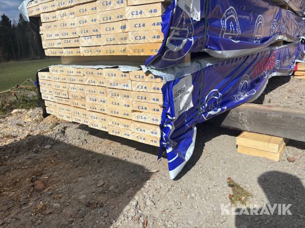 Virkespaket 45x170 4.8 m 196 lmp