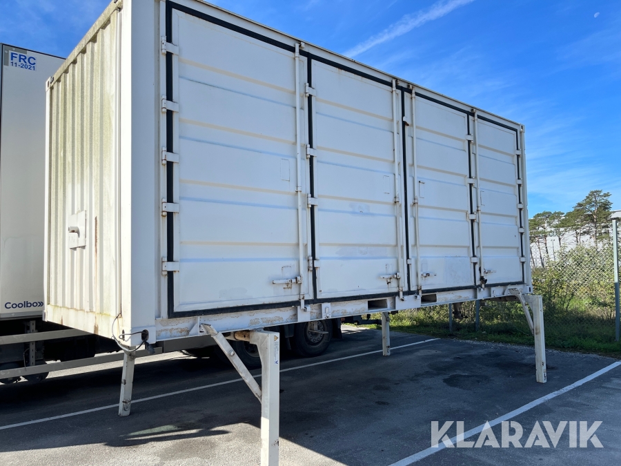 Container med öppningsbar sida ”Open side