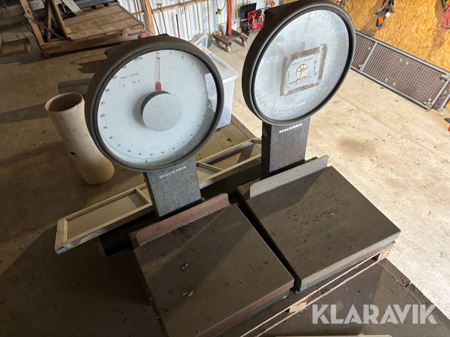 Industrivågar Rhewa 50kg & 25kg