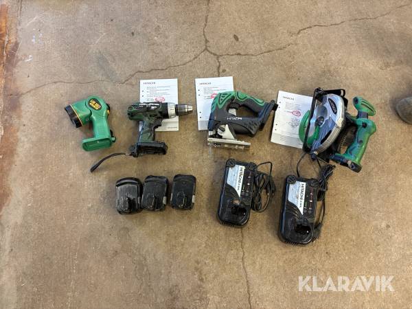 Handverktyg Hitachi DS180DL, CJ18DL, C18DL