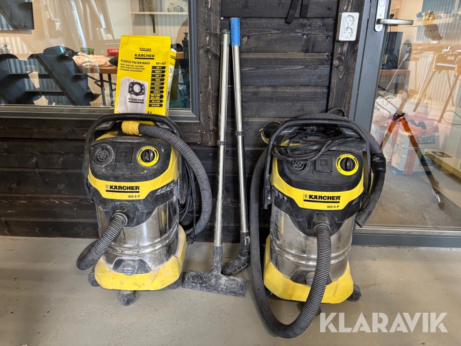 Grovdammsugare Kärcher WD 6 P 2st
