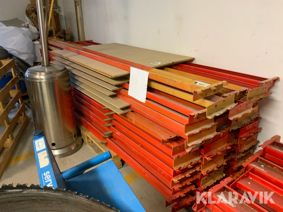 Pallställ balk DNV 3x500kg 58st