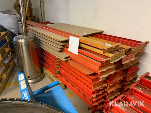 Pallställ balk DNV 3x500kg 58st