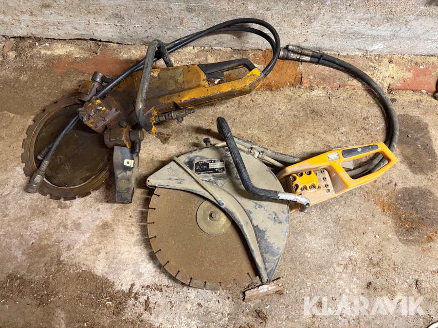 Hydraulisk handkap och ringkap Partner K 2500/ K 3500