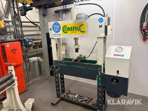 Hydrauliskpress Compac EP40-1D—3 G3 40ton