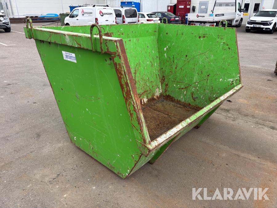 Container med lastmaskinsfäste LT