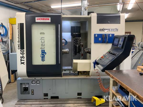 CNC-svarv Quick-Tech / Muga Tech XTS-60 7 axlig