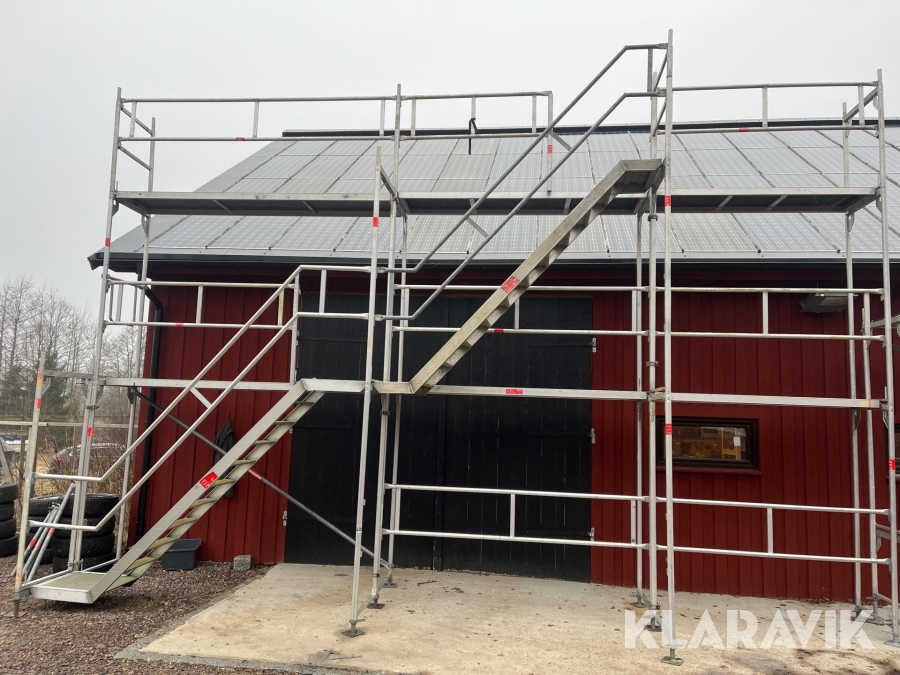 Byggställning med släp Altrad