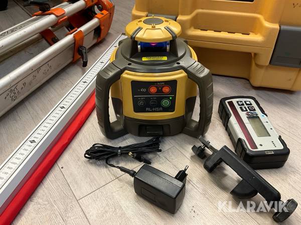 Planlaser Topcon RL H5A kalibrerad