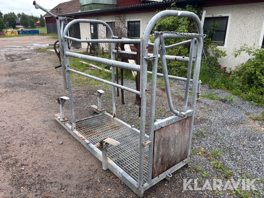 Verkstol för klövavverkning