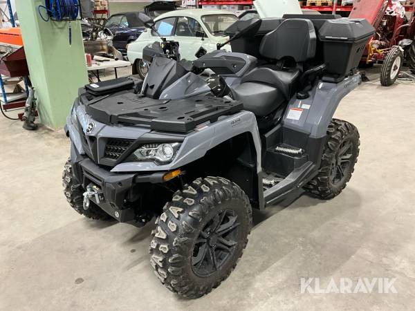 CFMOTO Cforce 850XC Grey edition, inklusive snöblad