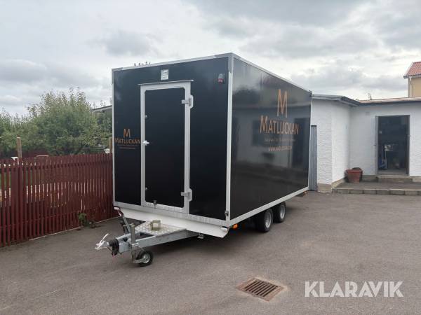 Matvagn Eurovagon köksutrustad