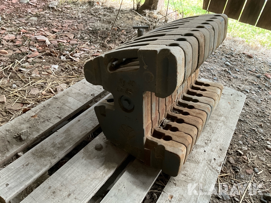 Frontvikter New Holland 40kg 10st