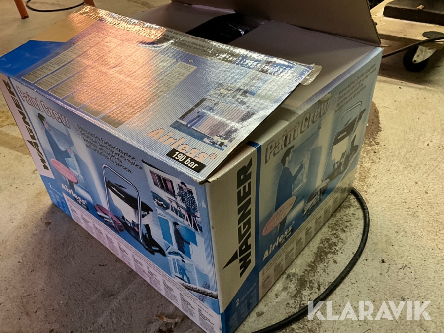 Färgspruta Wagner Airless 190 bar