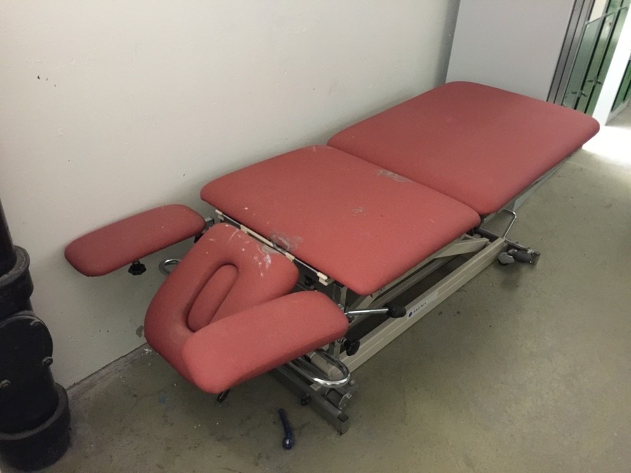 Massagebänk Höj- & sänkbar