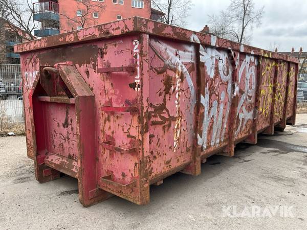 Lastväxlarcontainer 20m3