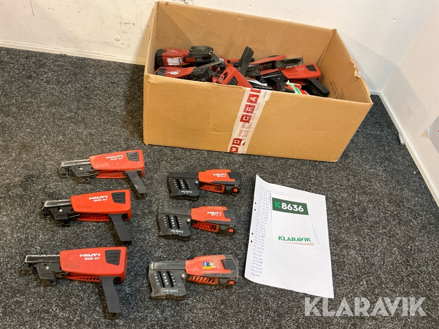Skruvmagasin Hilti 30st
