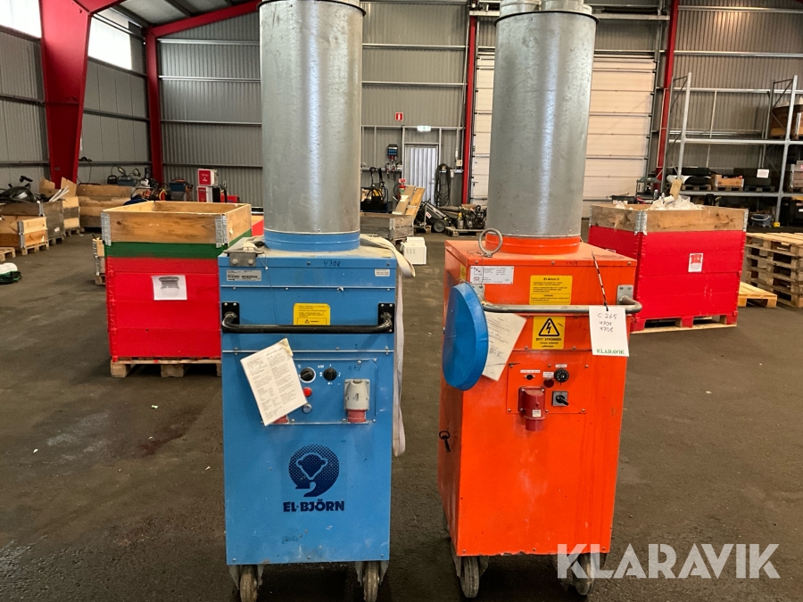 Tork/värmefläkt El-Björn och OBM 