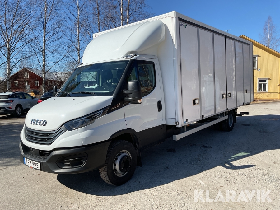 Skåplastbil Iveco Daily 70C18HA8/P med bakgavellyft