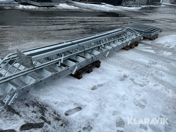 Brand/Evakueringstrappa Eurostair Rak 1 st