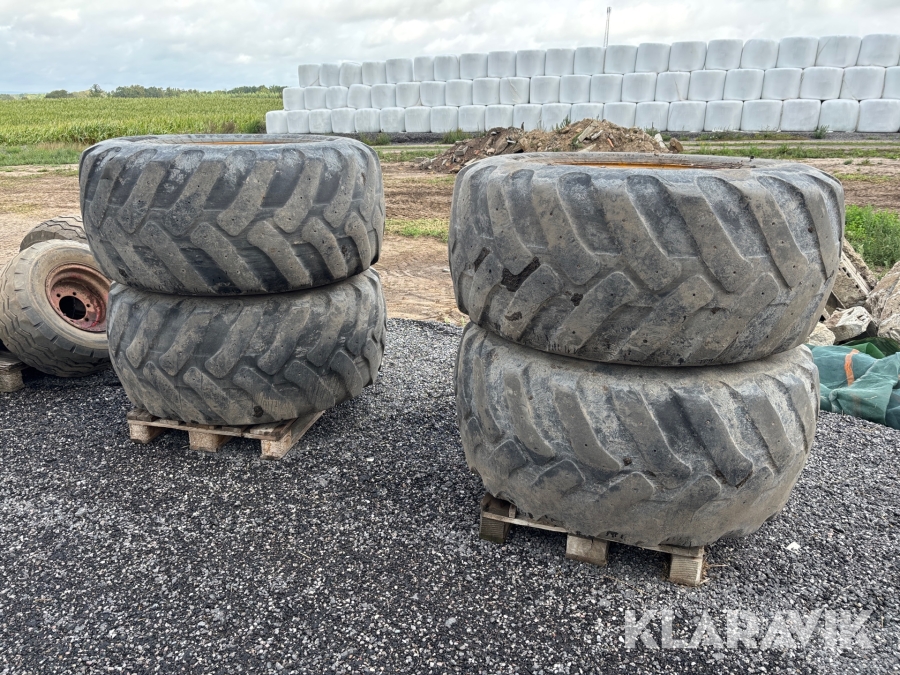 Entreprenadhjul Trelleborg Twin 428 650/55 B30.5 - 4 st