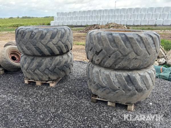 Entreprenadhjul Trelleborg Twin 428 650/55 B30.5 - 4 st