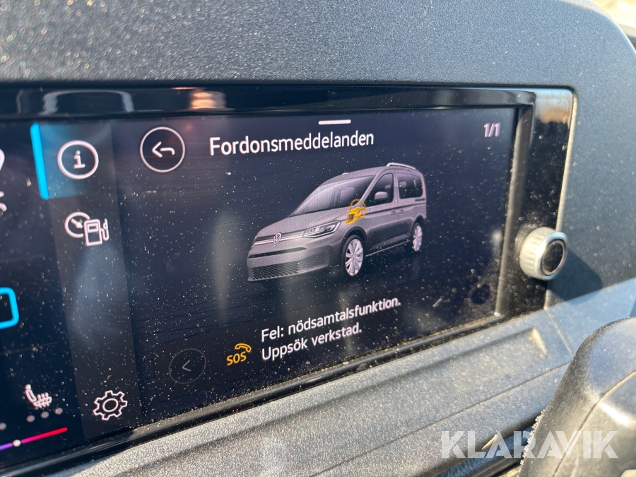 Skåpbil Volkswagen Caddy Cargo 2.0 TDI Skåp 4MOTION (122hk)