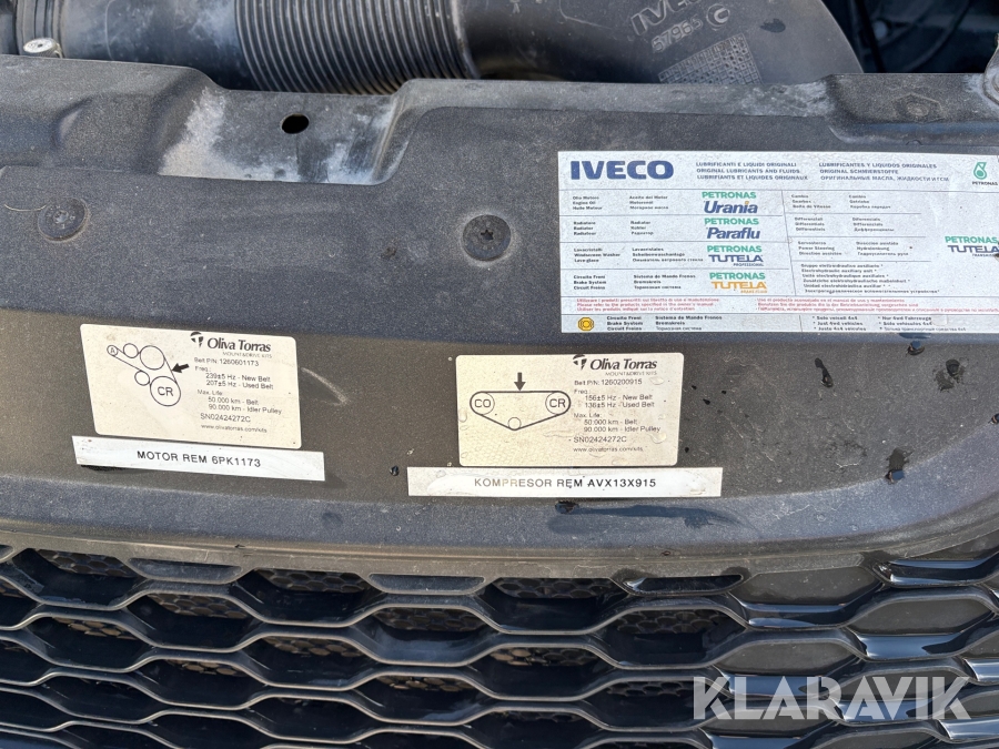 Skåpbil med kylaggregat & bakgavellyft Iveco 35-170