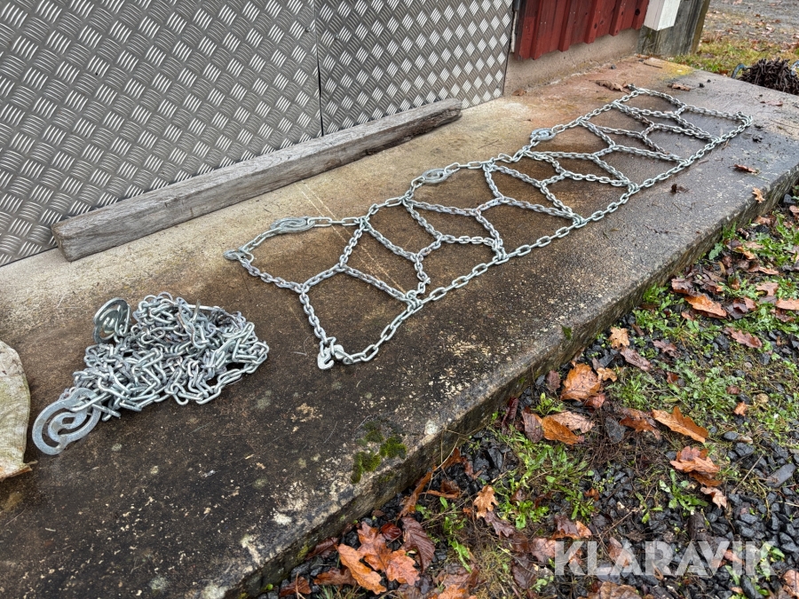 Snökedjor/Lätt viktskedja till trailer - 1 par