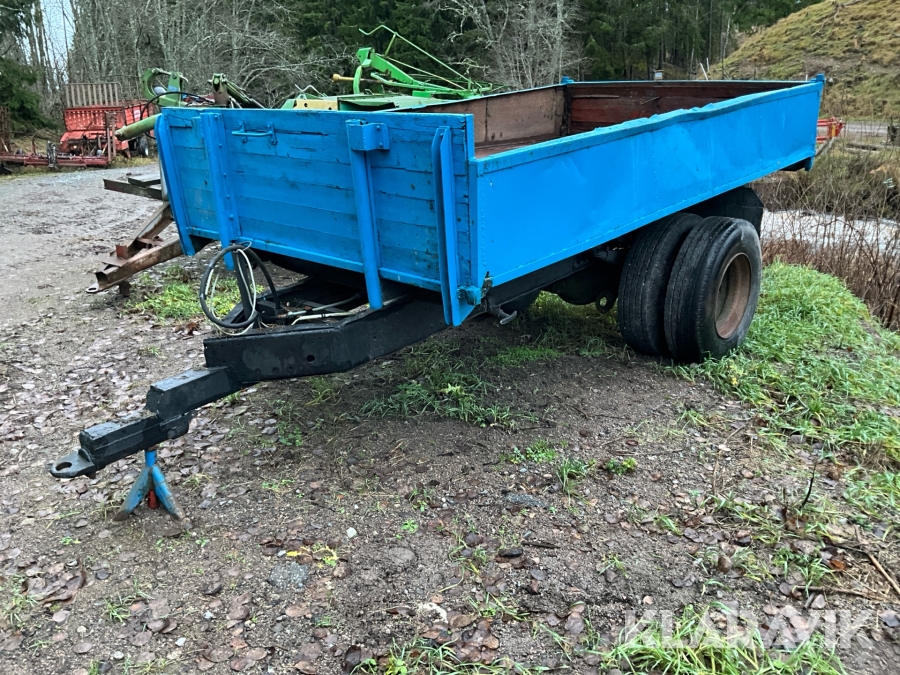 Tippkärra med flervägstipp