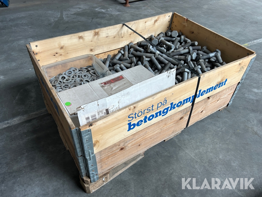 Bult 30x140 mm klass 10,9 (ca 400 st)