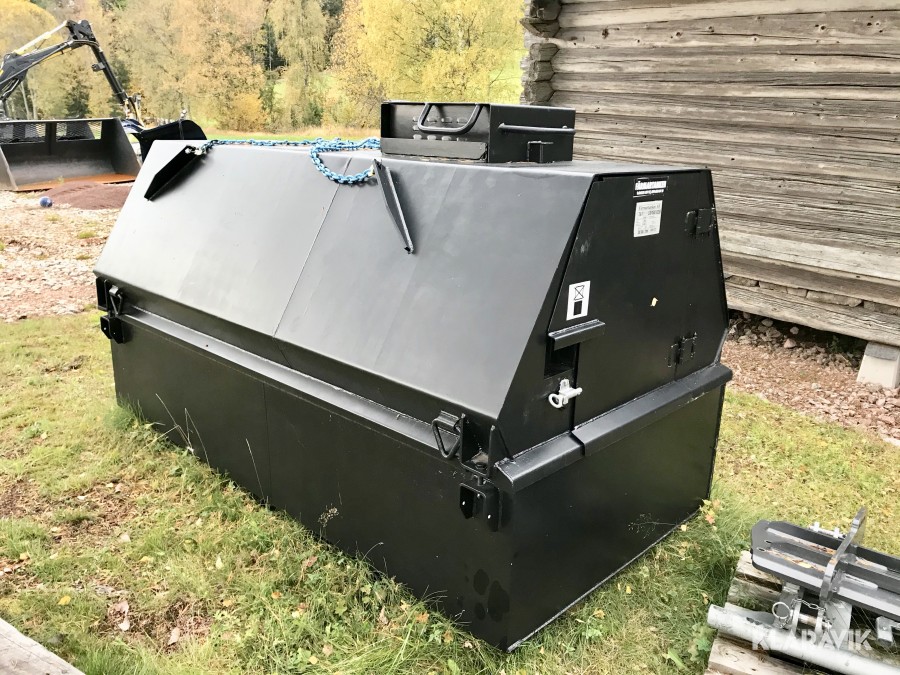 Dieseltank 2 m3 med pump