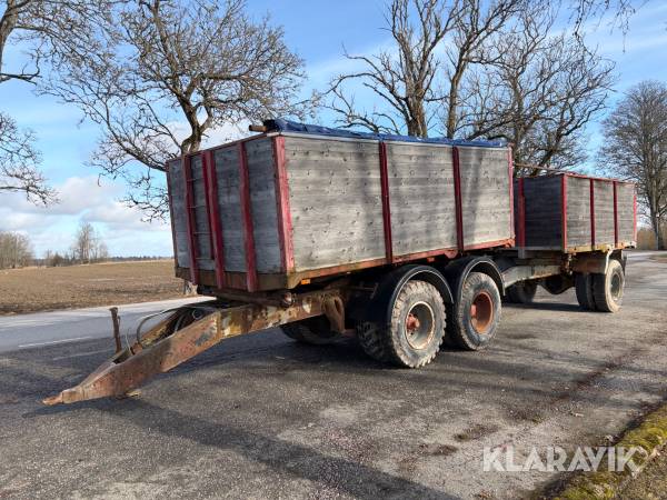 Spannmålsåk ca 21 m³ med trevägstipp