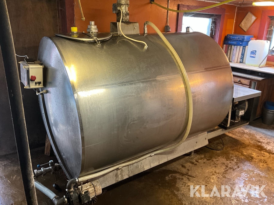 Mjölktank Wedholms 2000L
