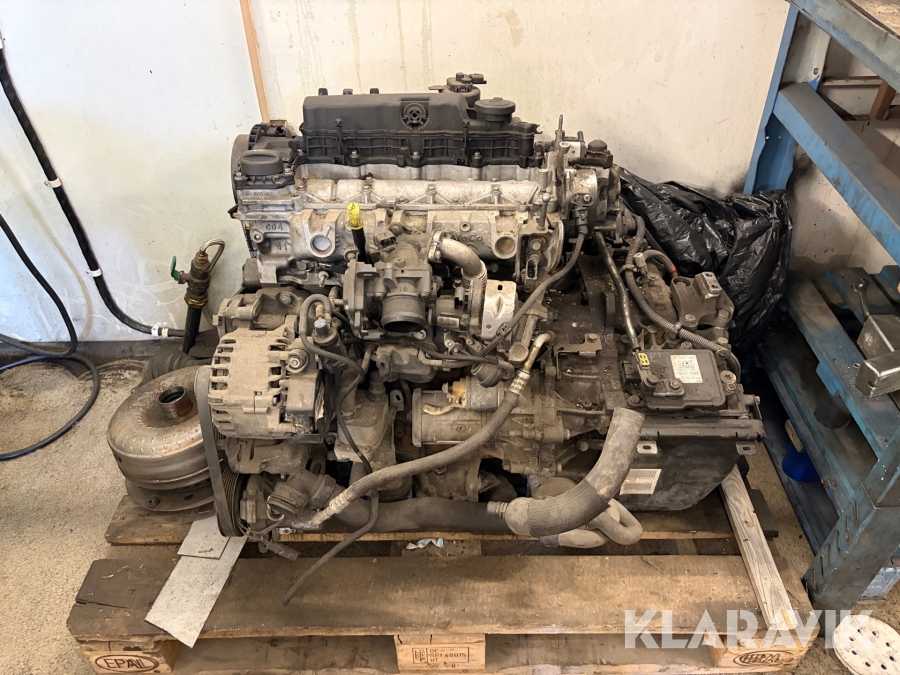Komplett motor med automatlåda