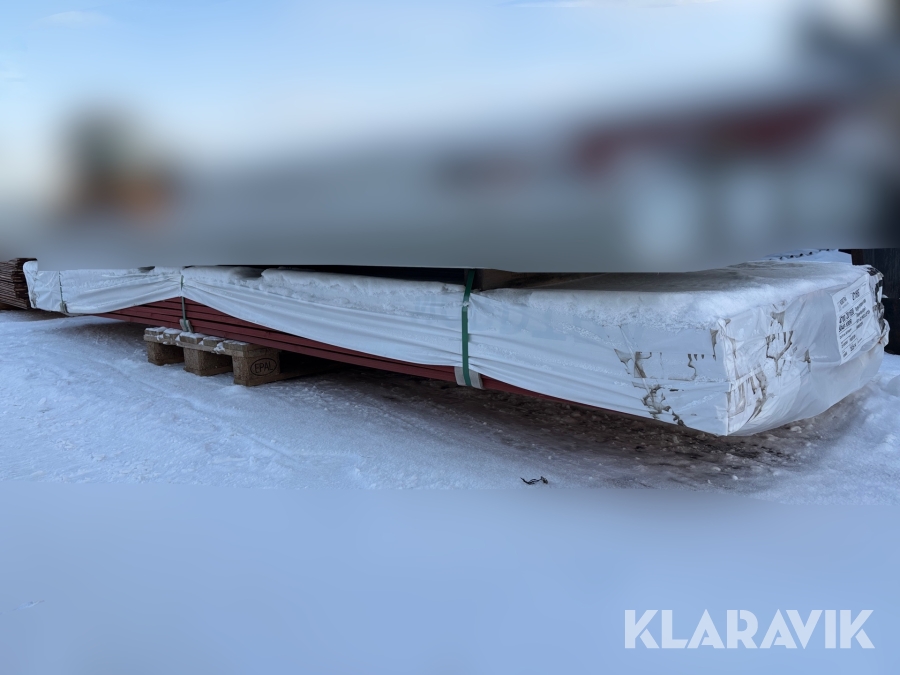 Ytterpanel Nordträ 22x170.  189 löpmeter.